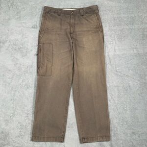 Columbia Utility Work Pants Men 34x30 Brown Carpenter Outdoor Loose Grunge Skate